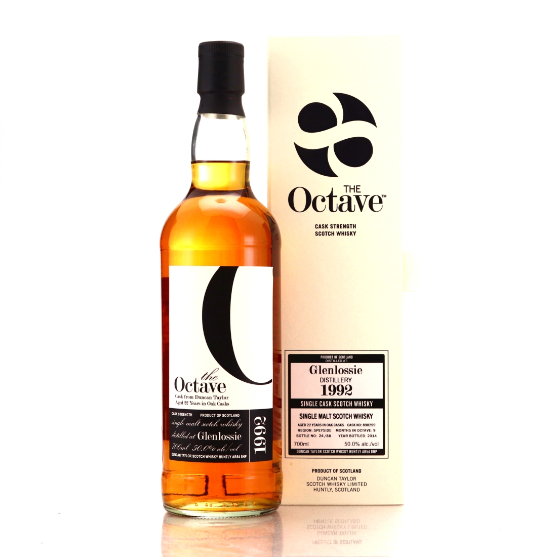 Glenlossie 1992 Duncan Taylor 22 Year Old The Octave