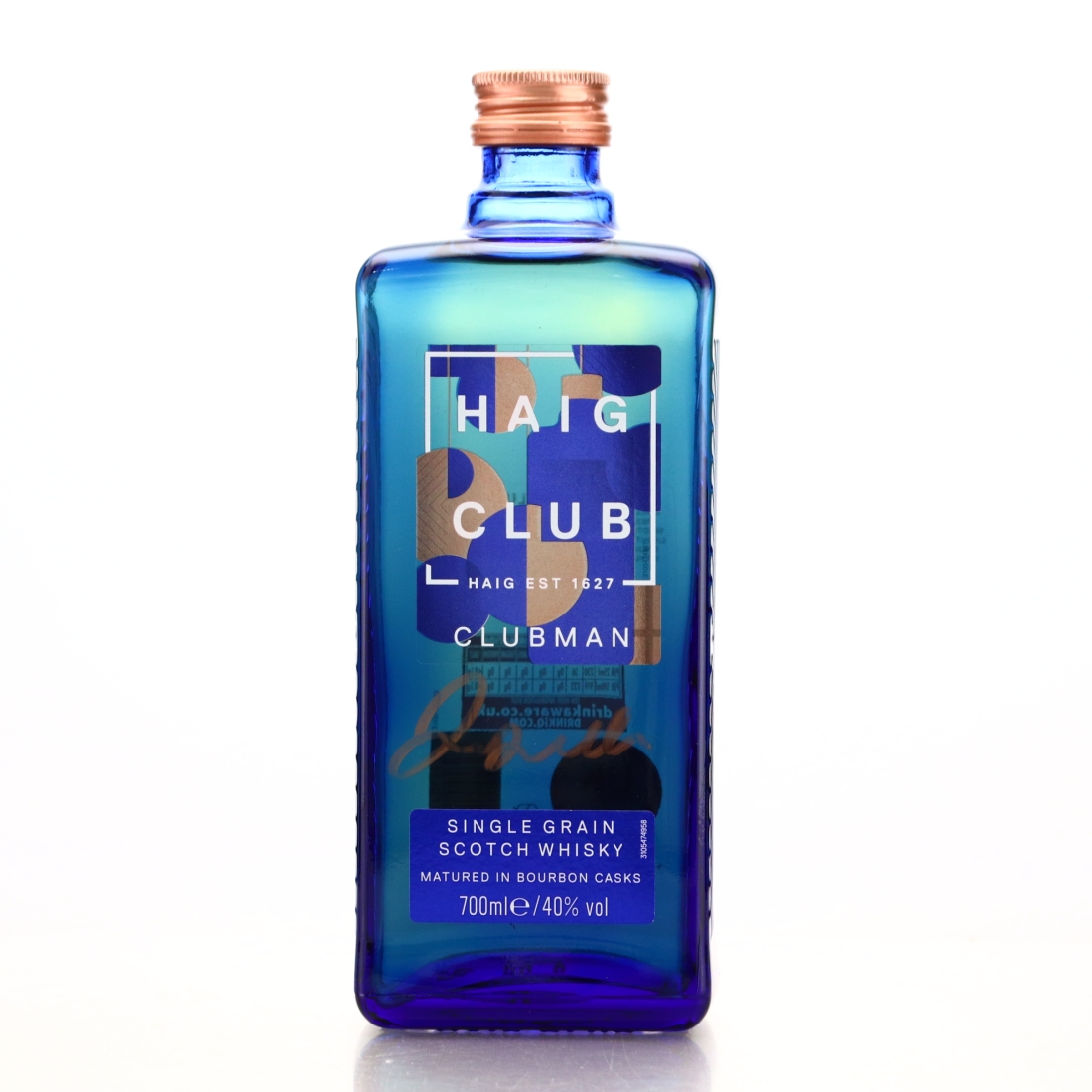 Haig Club Single Grain Clubman / Signed by David Beckham