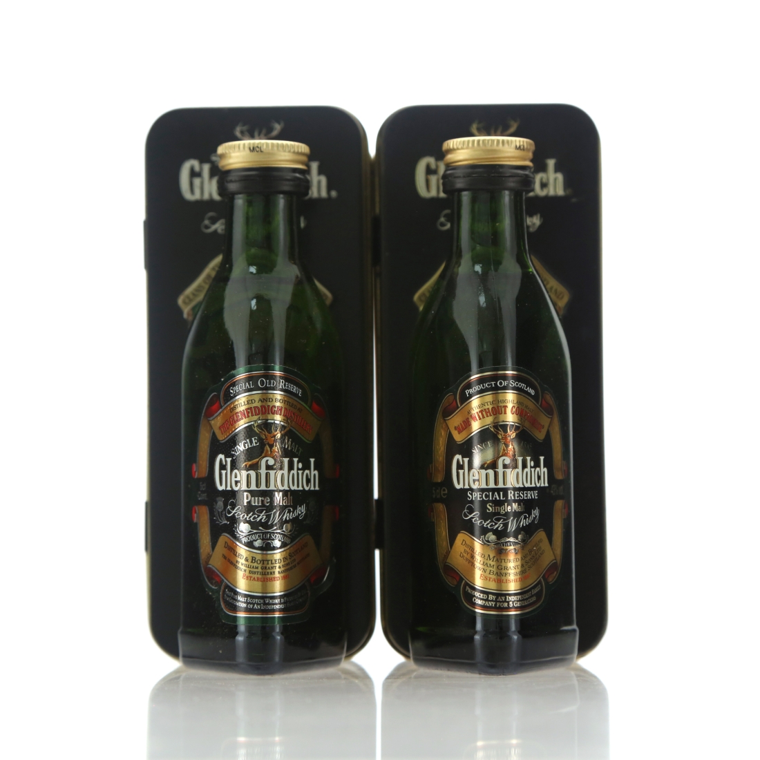 Glenfiddich Special Reserve Miniatures 2 x 5cl / includes Clan Murray Tin