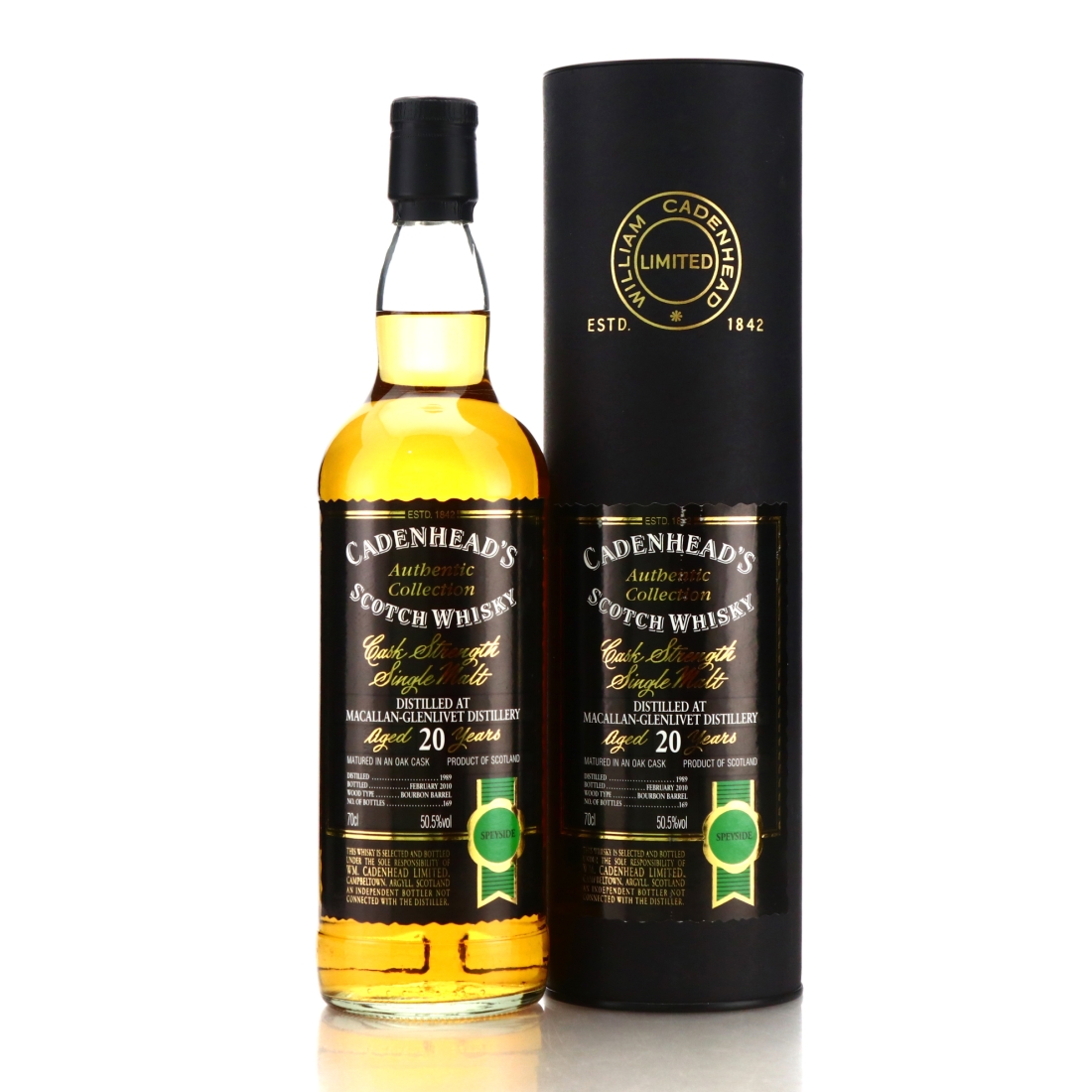 Macallan 1989 Cadenhead's 20 Year Old