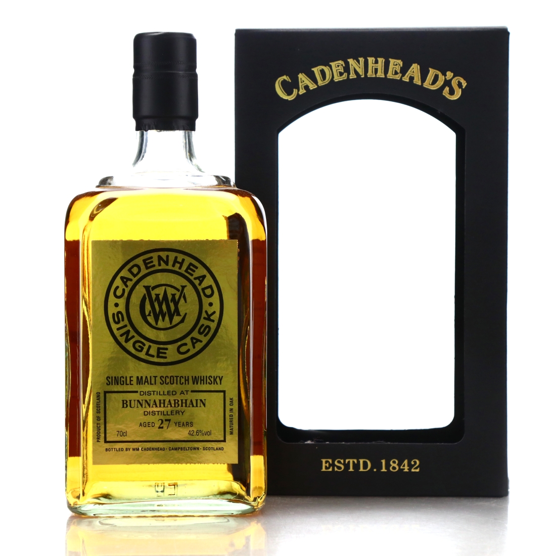 Bunnahabhain 1989 Cadenhead's 27 Year Old