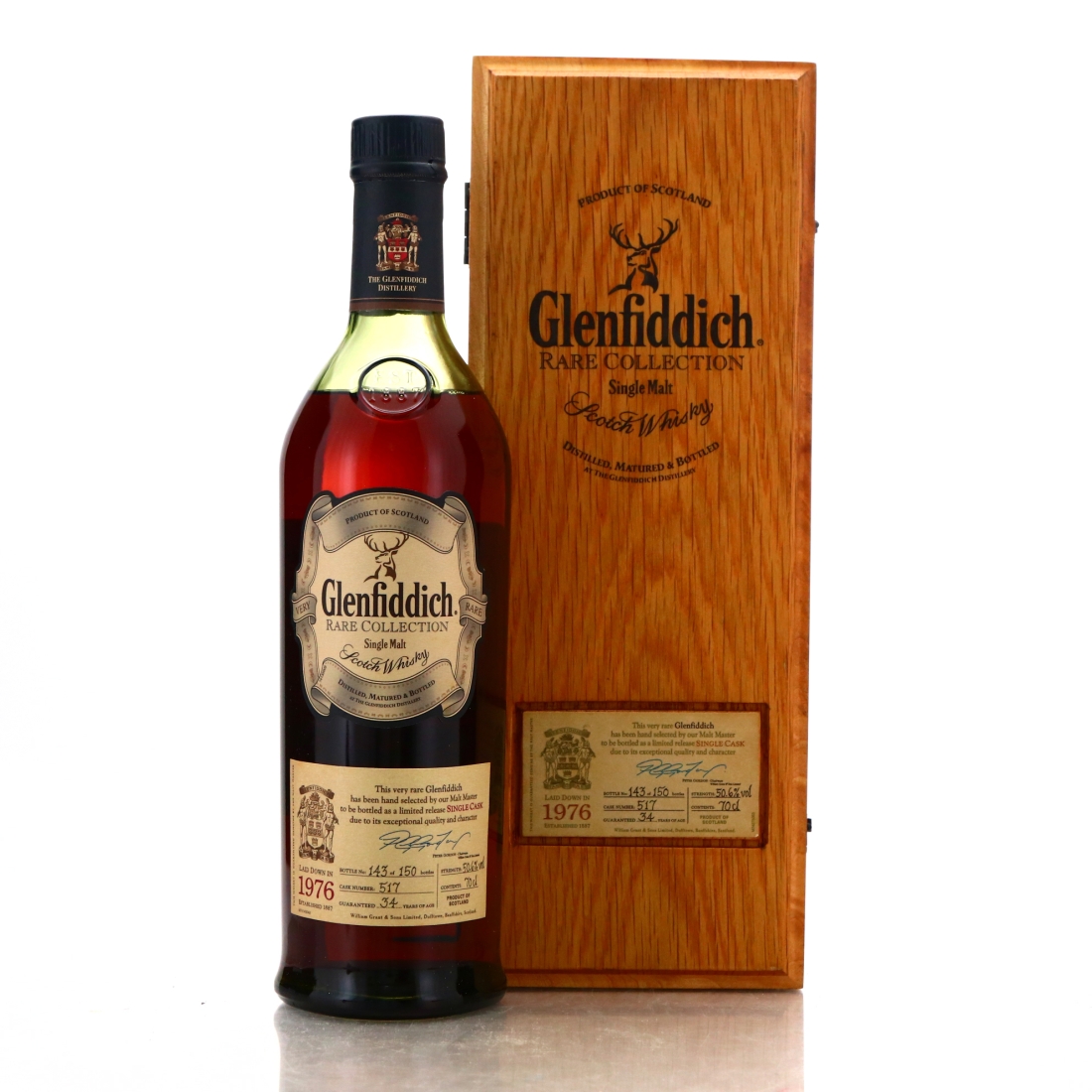 Glenfiddich 1976 Rare Collection 34 Year Old
