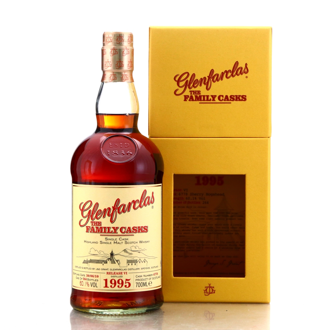 Glenfarclas 1995 Family Cask #6778 / Release VI