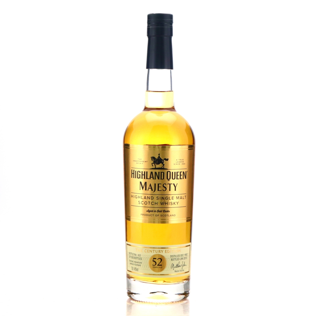 Highland Queen 1962 Majesty 52 Year Old Highland Single Malt