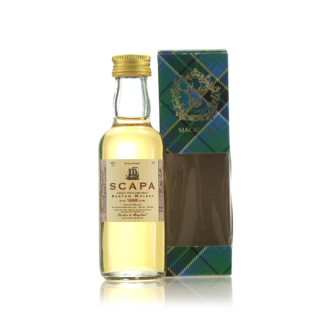 Scapa 1988 Gordon and MacPhail Miniature