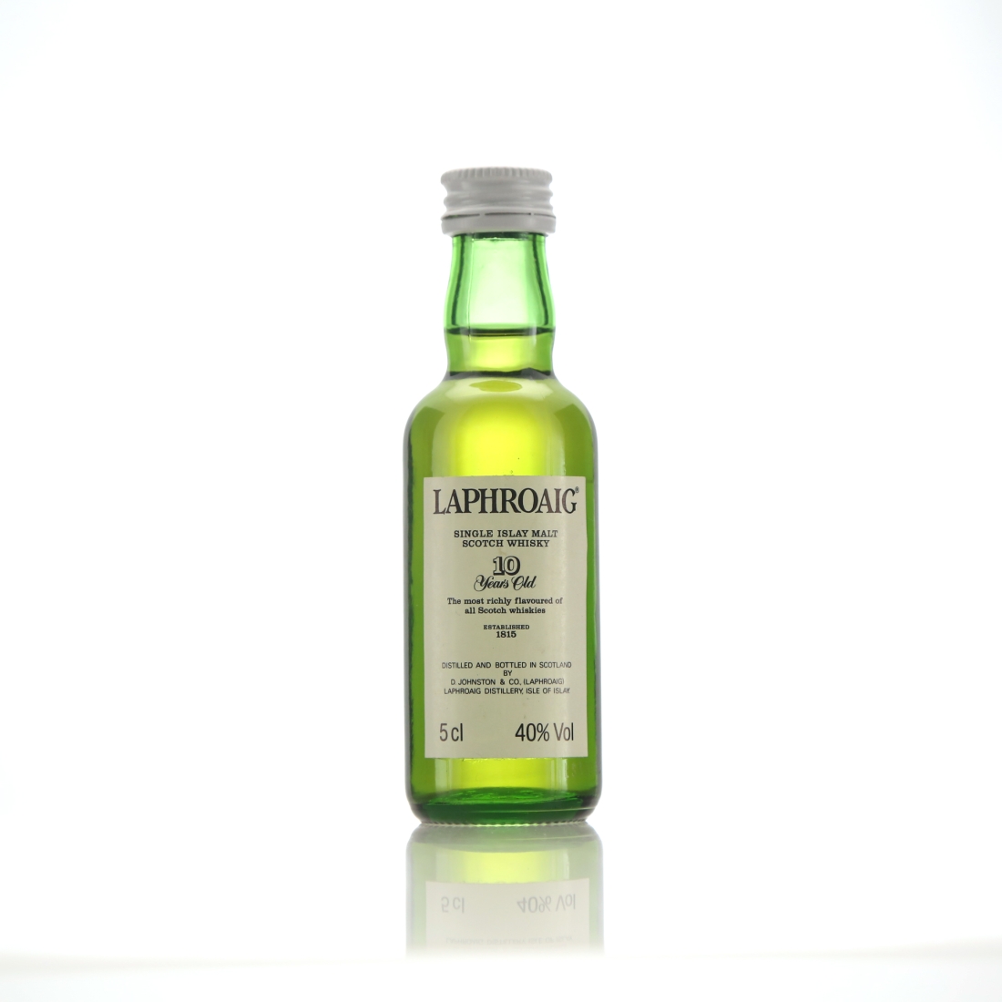 Laphroaig 10 Year Old Miniature 1990s