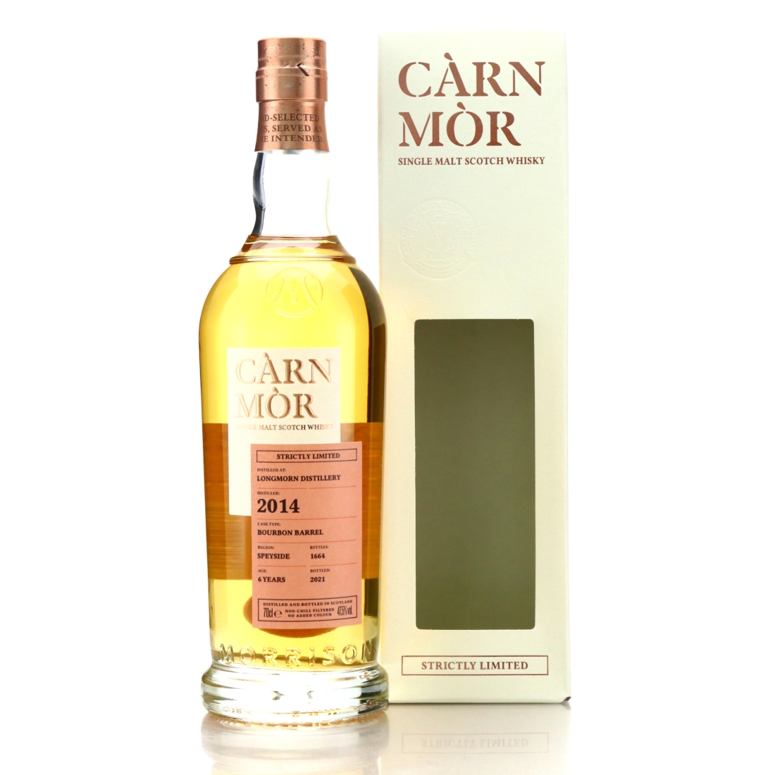 Longmorn 2014 Carn Mor 6 Years Old