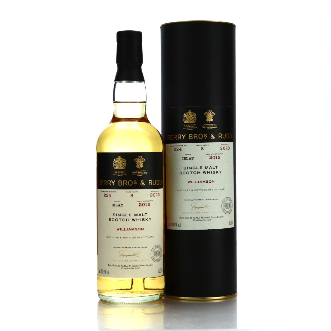 Laphroaig 'Williamson' 2012 Berry Brothers and Rudd 8 Year Old