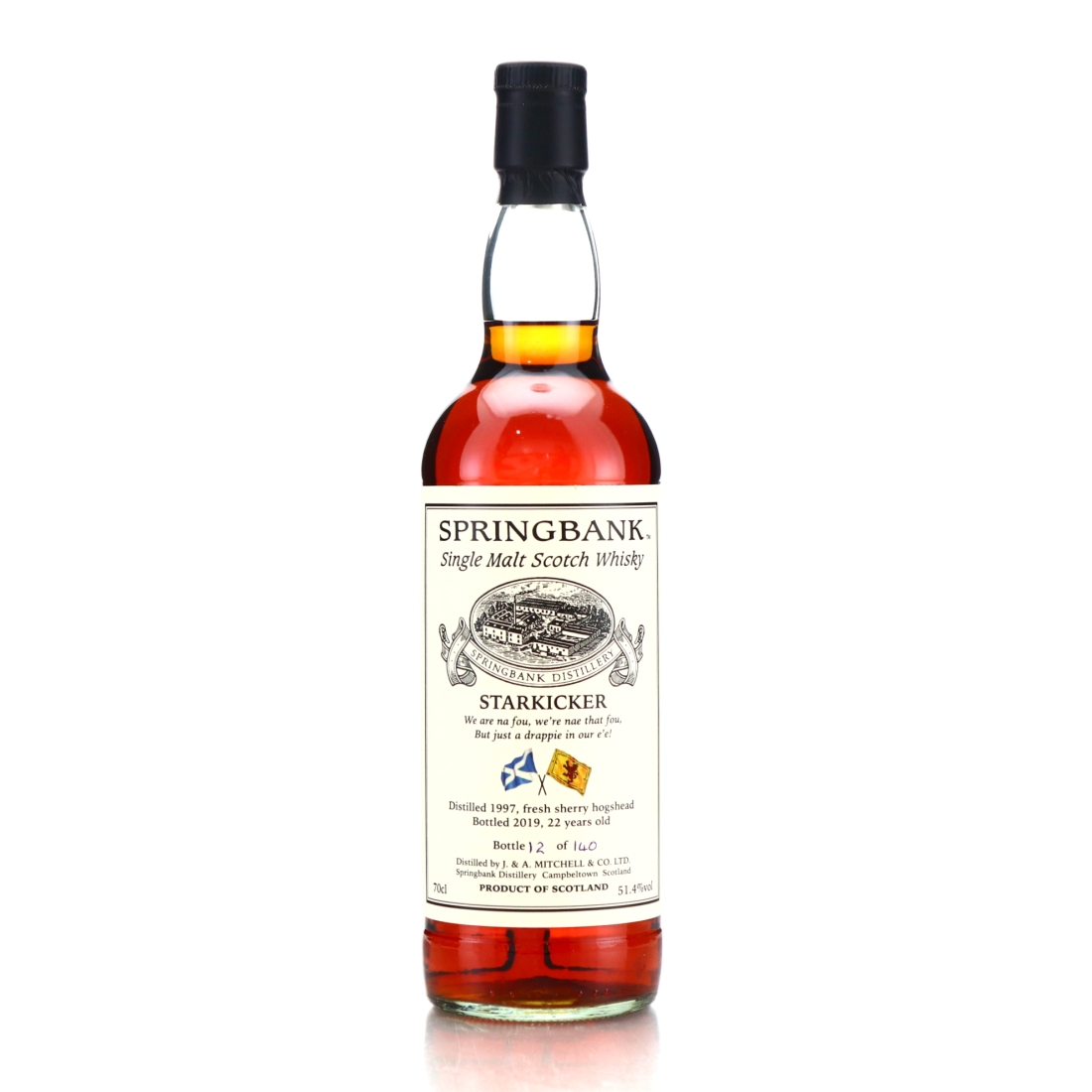 Springbank 1997 Fresh Sherry Hogshead 22 Year Old / Starkicker