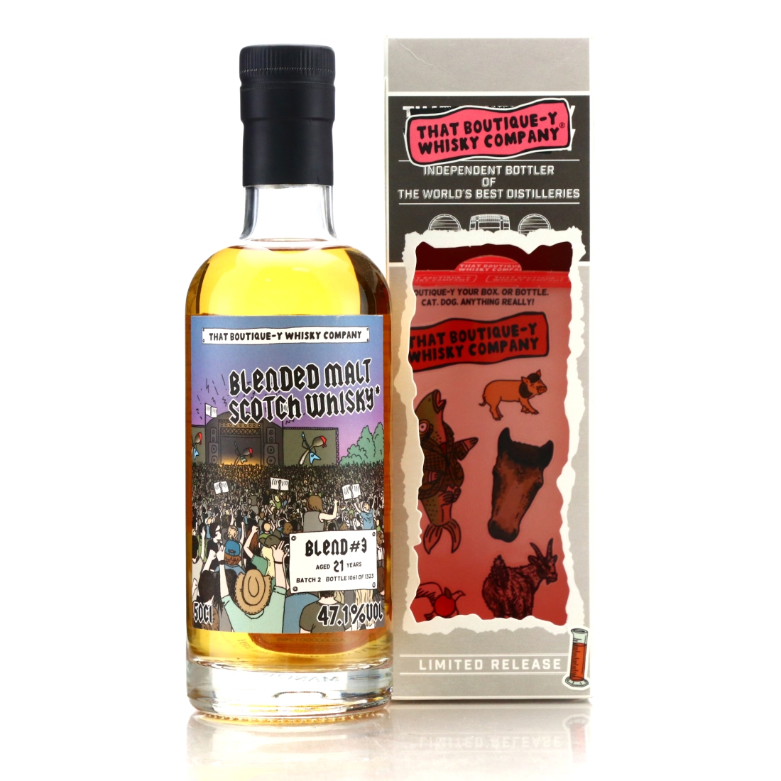 Blended Malt No.3 21 Year Old That Boutique-y Whisky Company Batch #2