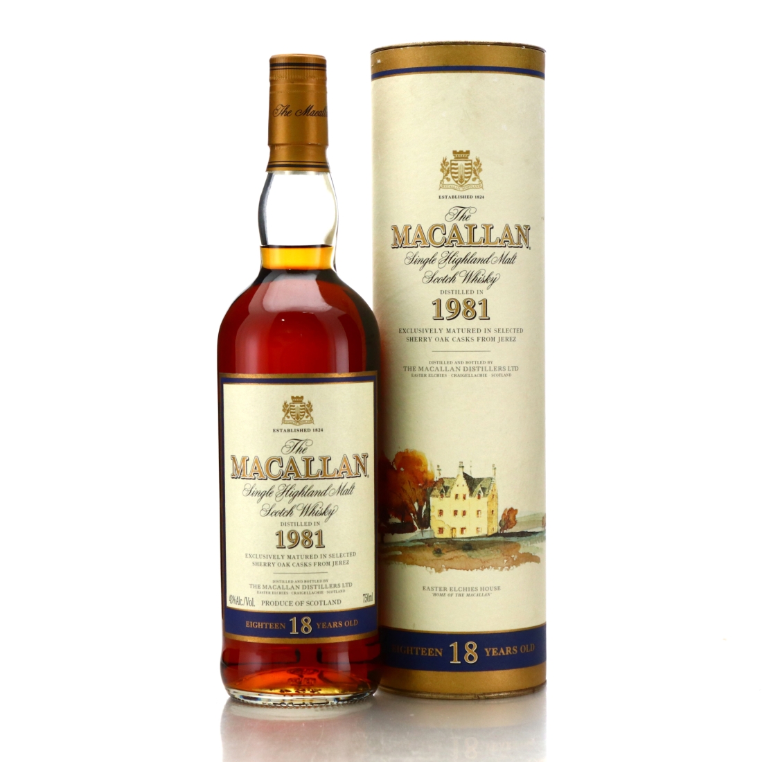 Macallan 1981 18 Year Old 75cl / US Import