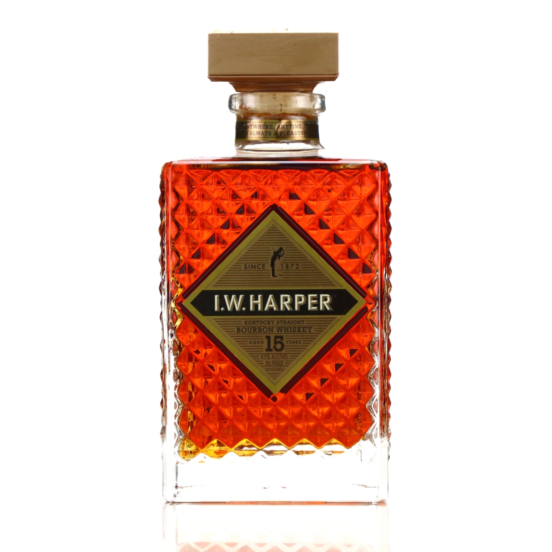 I.W. Harper 15 Year Old Kentucky Straight Bourbon 2015
