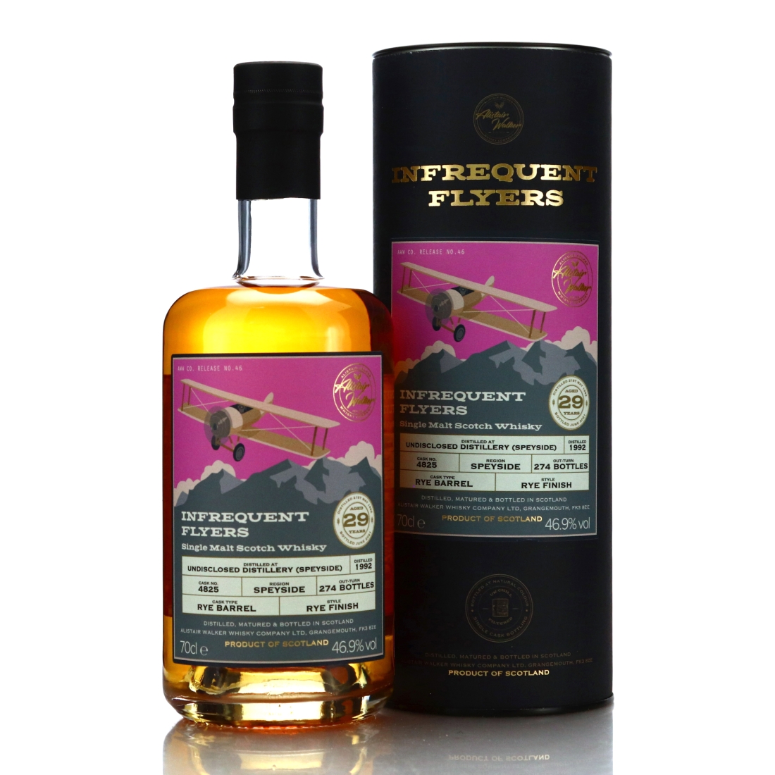 Speyside Single Malt 1992 Infrequent Flyers 29 Year Old