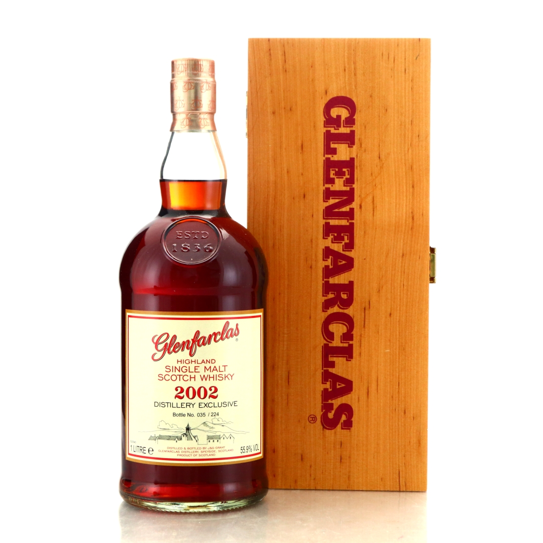 Glenfarclas 2002 Distillery Exclusive 2016 1 Litre