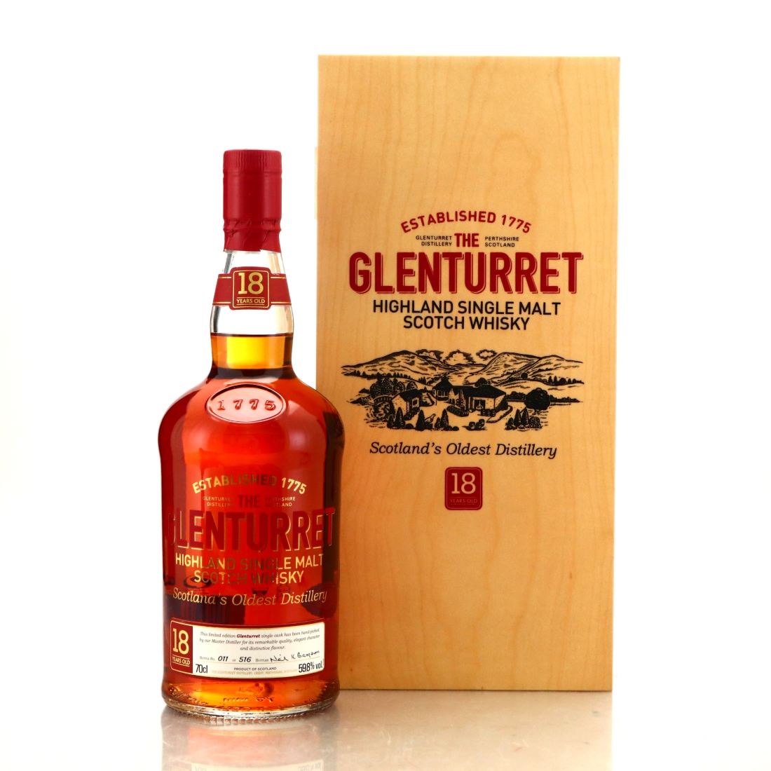 Glenturret 1993 Single Cask 18 Year Old
