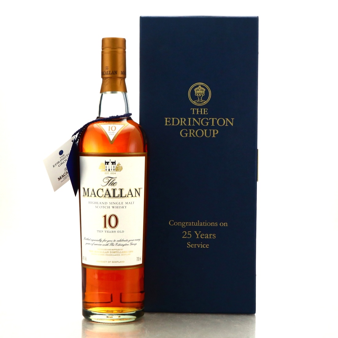 Macallan 10 Year Old / Edrington 25 Years of Service