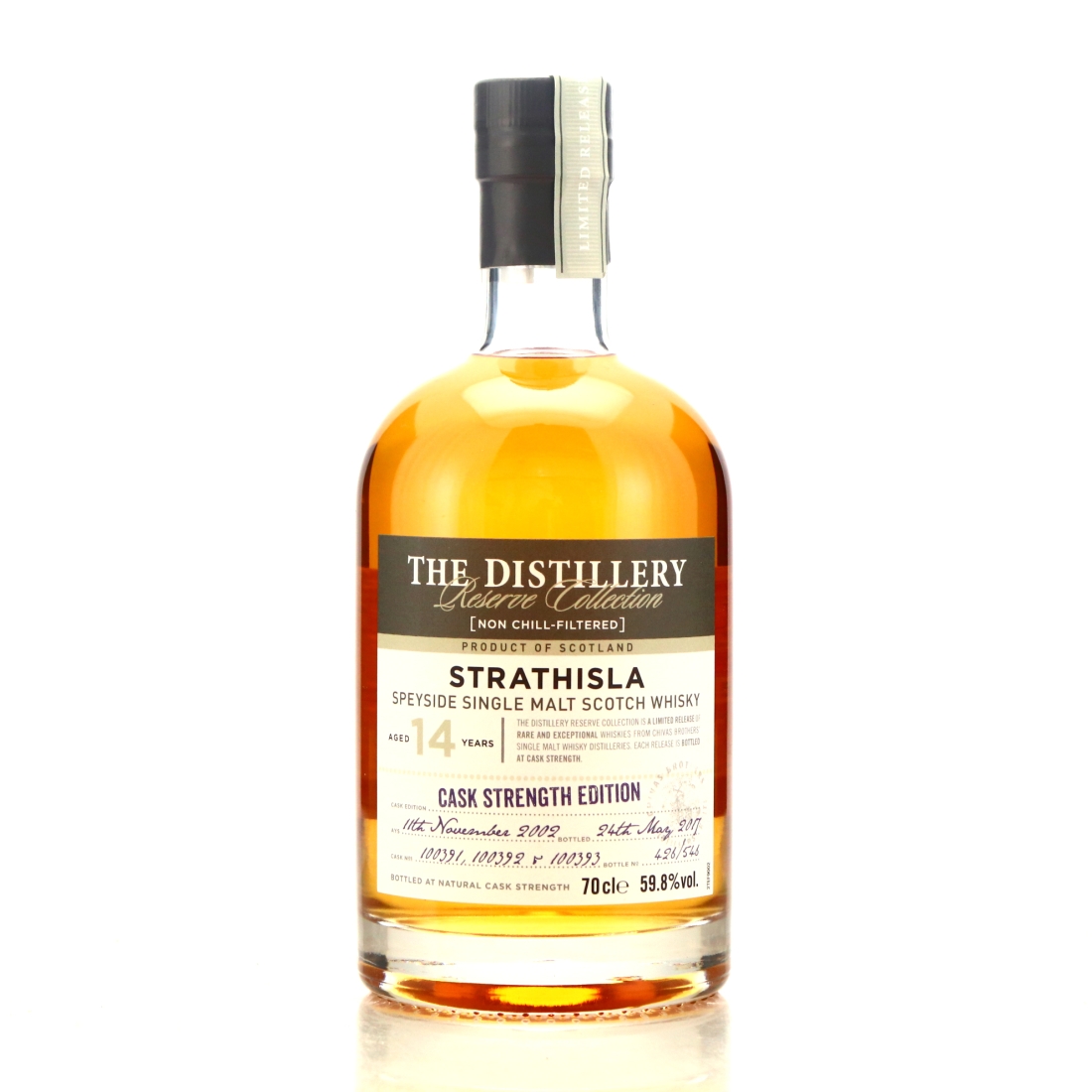 Strathisla 2002 Reserve Collection 14 Year Old / Cask Strength Edition