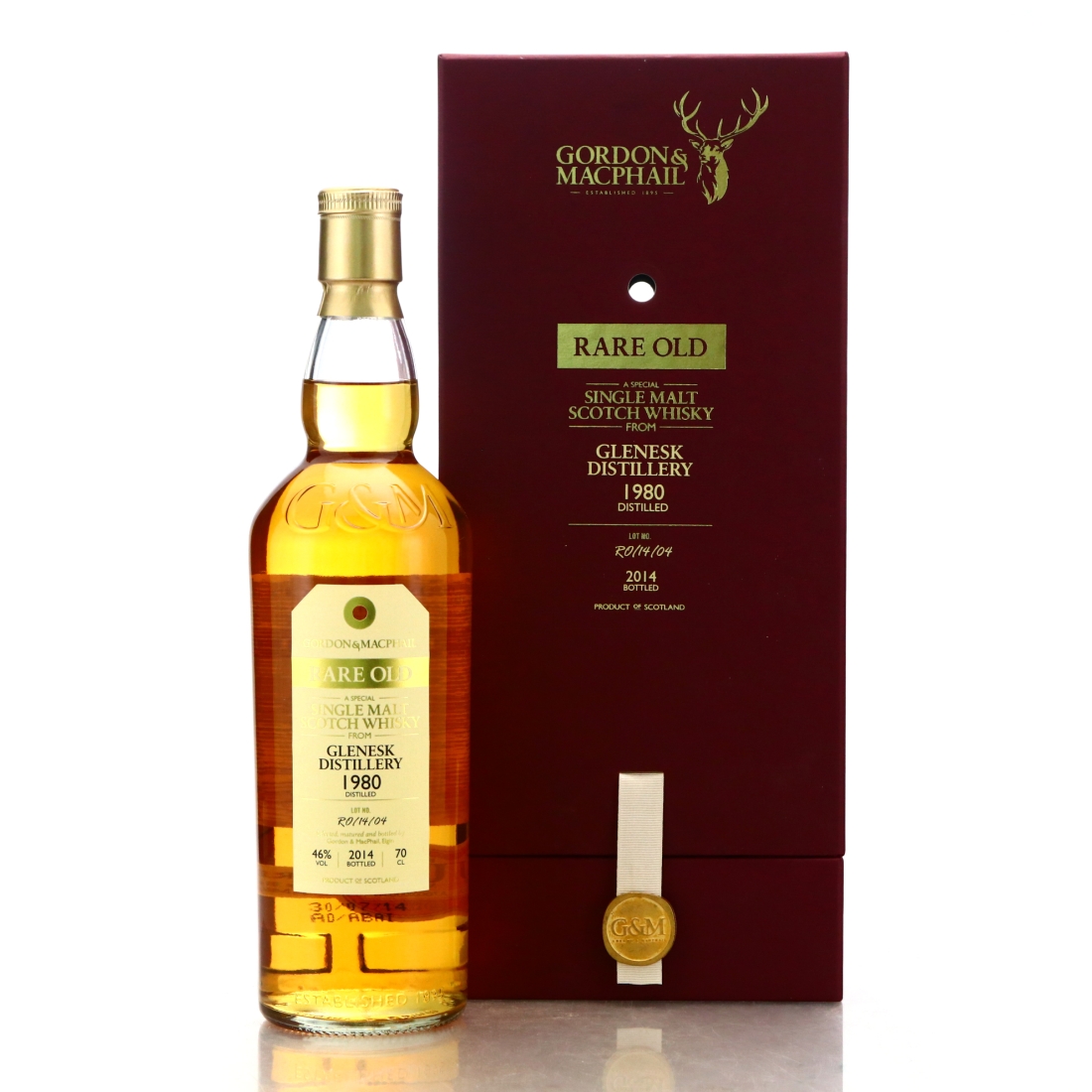 Glenesk 1980 Gordon and MacPhail Rare Old