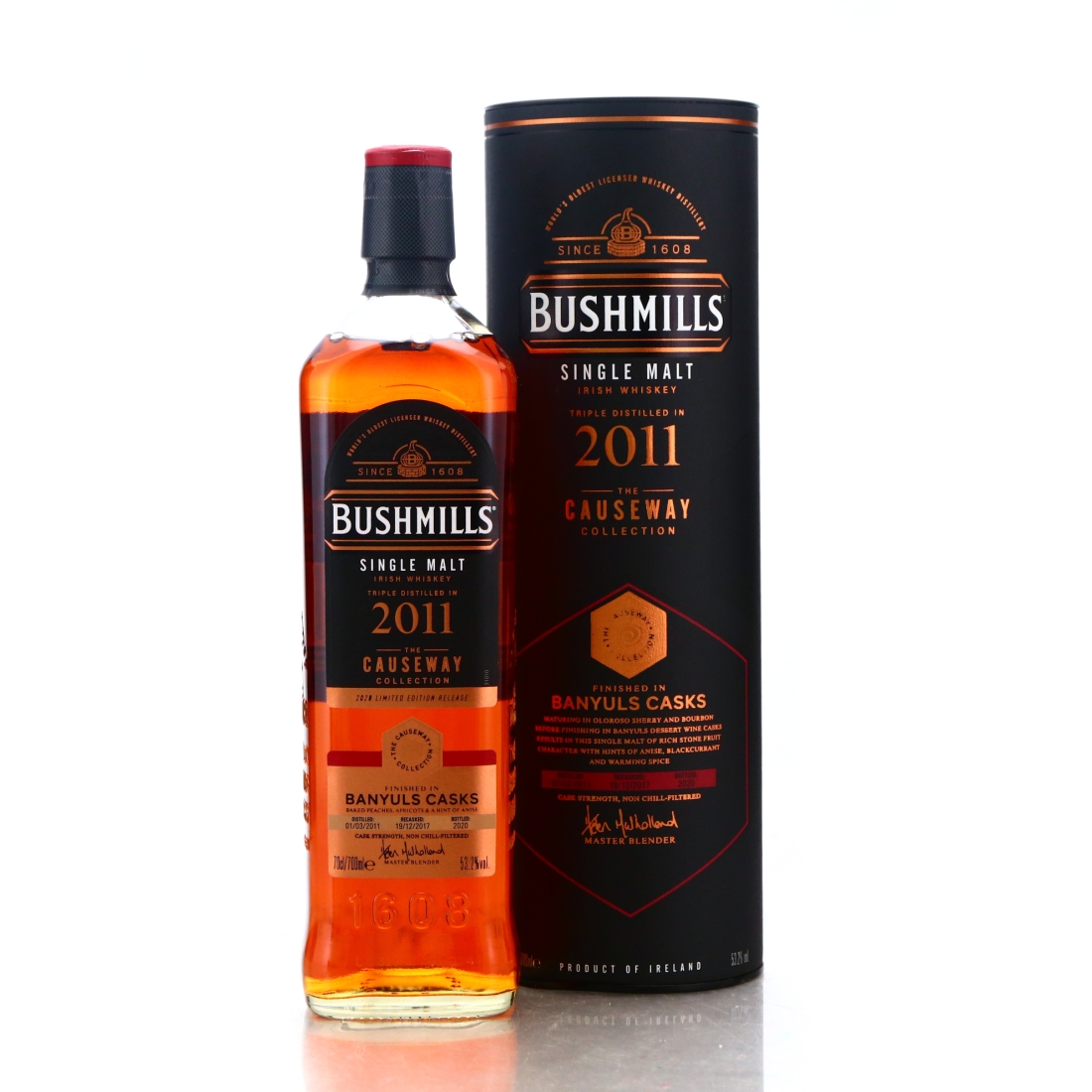 Bushmills 2011 Banyuls Cask Finish / The Causeway Collection