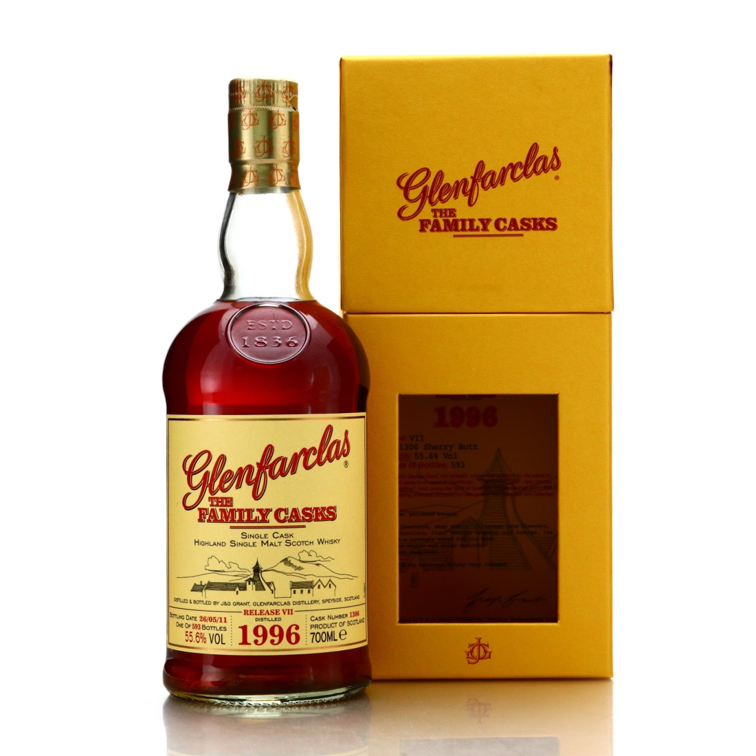 Glenfarclas 1996 Family Cask #1306 / Release VII