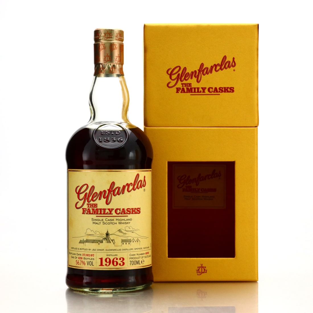 Glenfarclas 1963 Family Cask #4098 / Release I