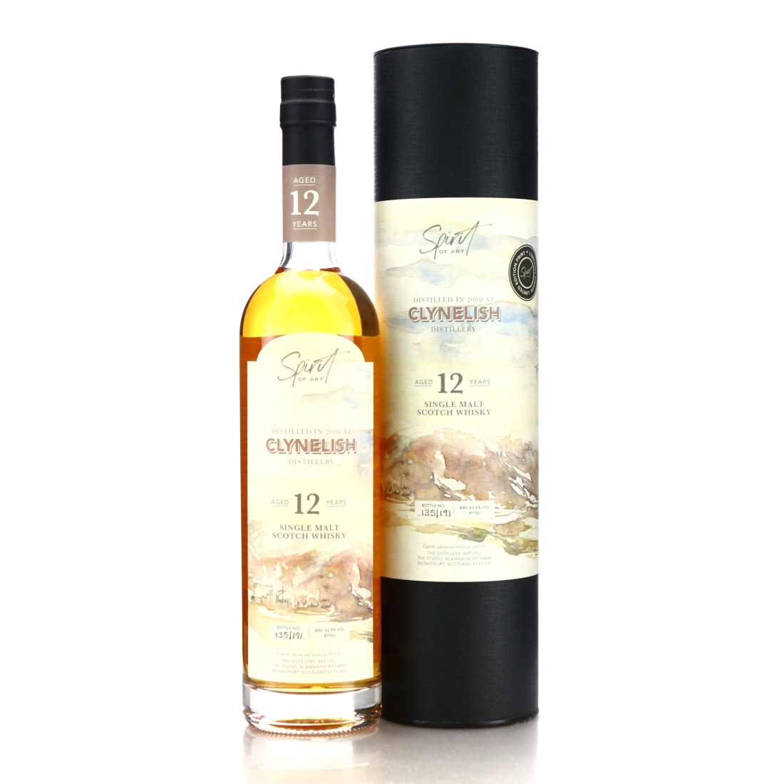 Clynelish 12 Year Old Spirit of Art