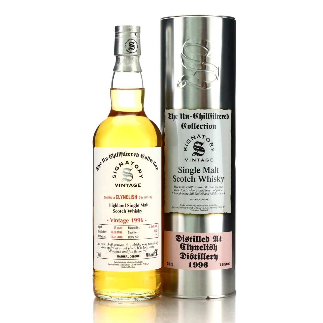 Clynelish 1996 Signatory Vintage 21 Year Old