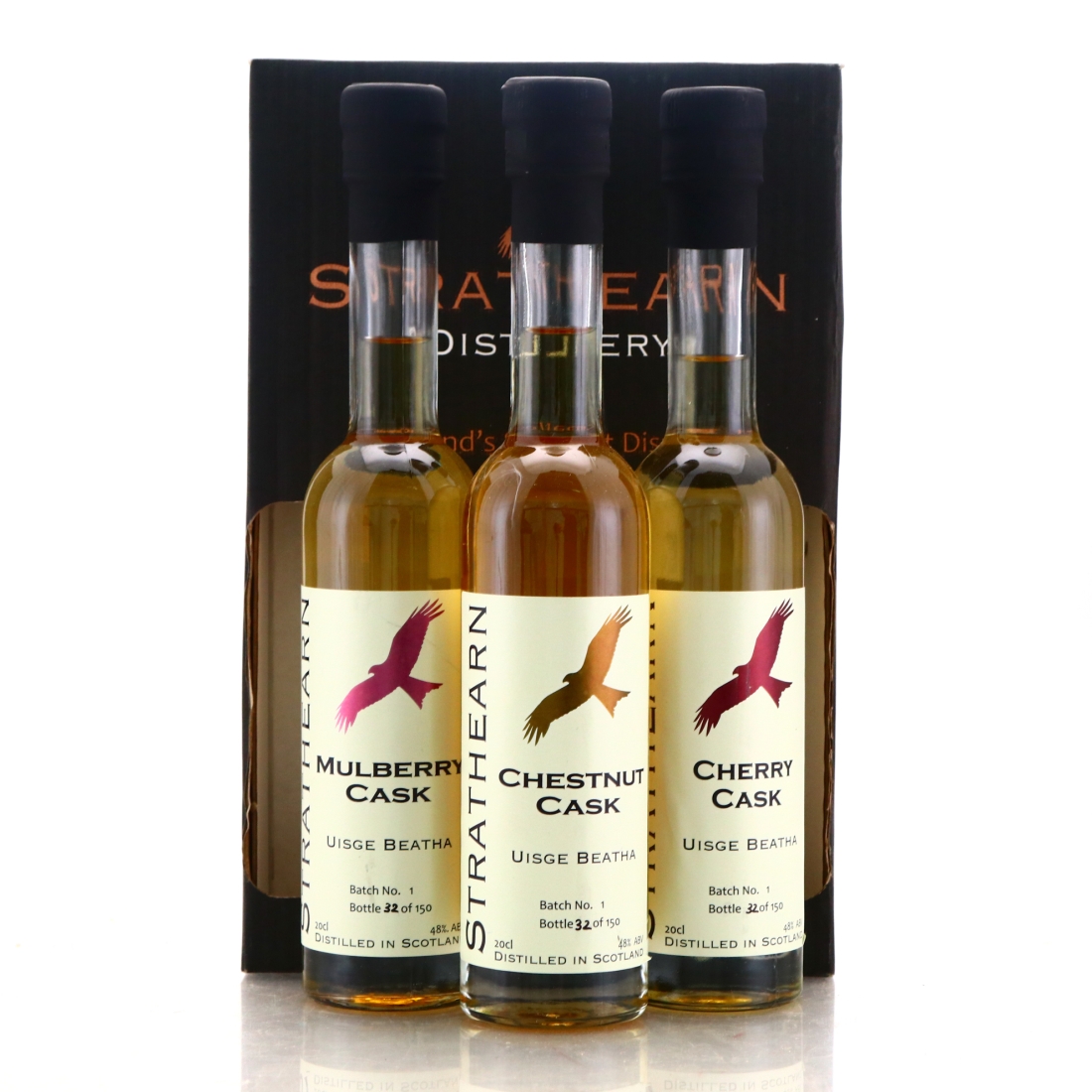 Strathearn Uisge Beatha Gift Pack 3 x 20cl / Batch #1