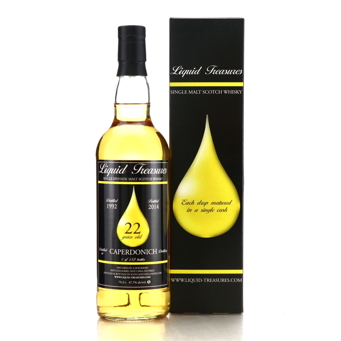 Caperdonich 1992 Liquid Treasures 22 Year Old