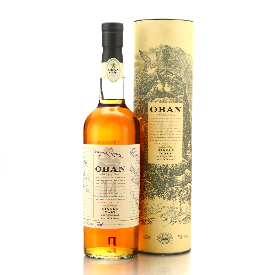 Oban 14 Year Old / Signed