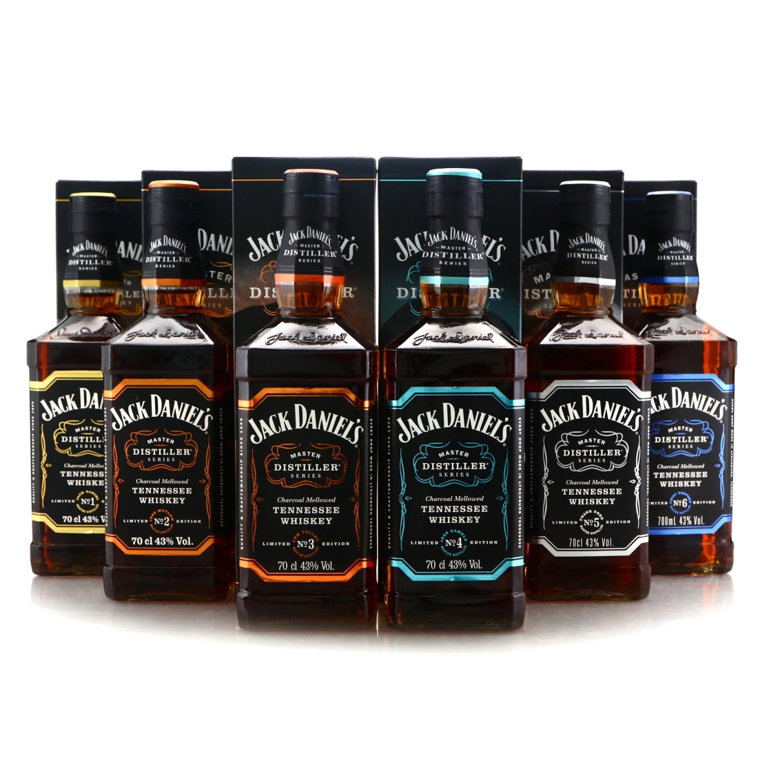 Jack Daniel's Master Distiller No.1-6 / 6 x 70cl