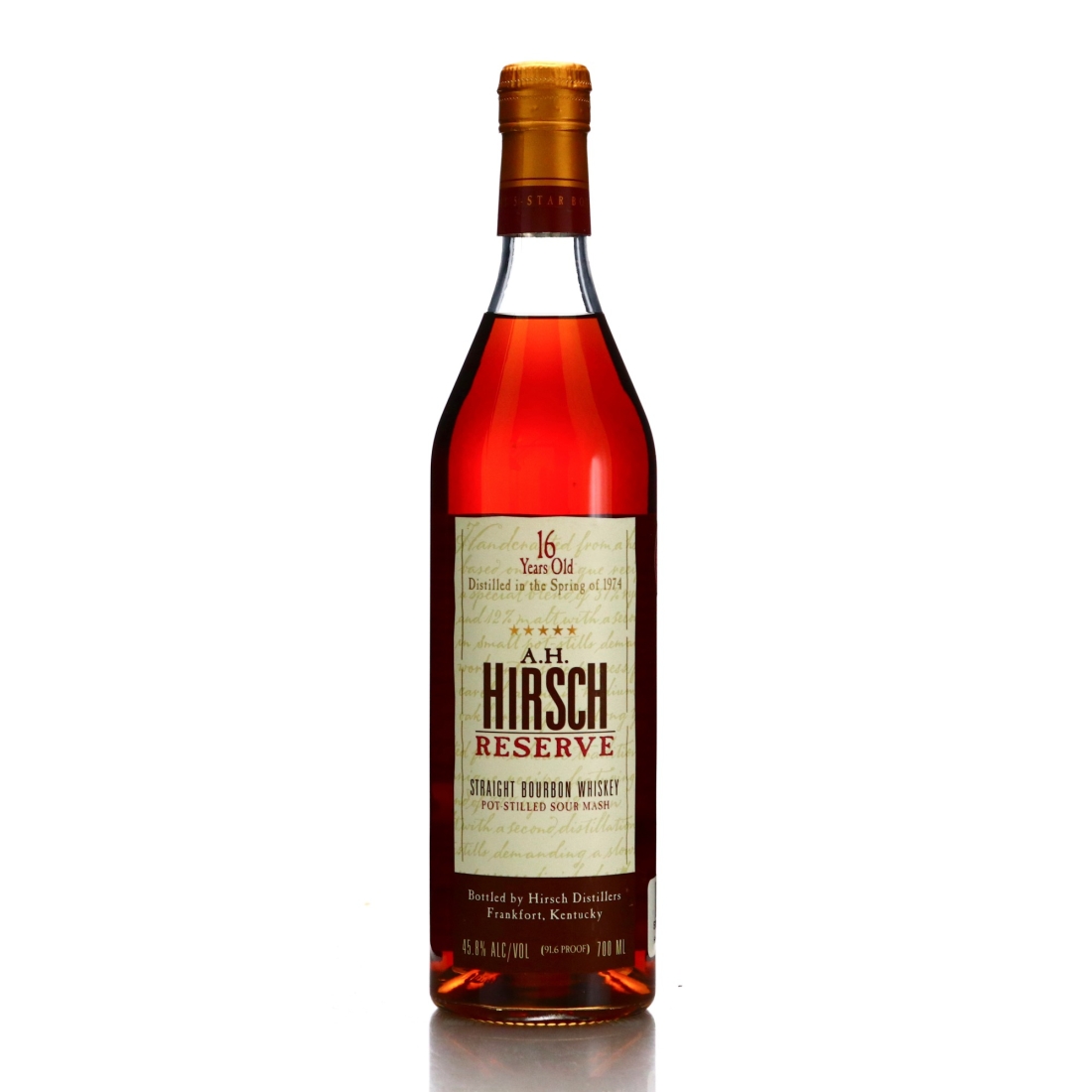 A.H. Hirsch Reserve 1974 16 Year Old Bourbon 70cl / 2003 Release