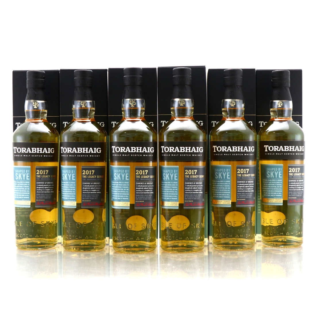 Torabhaig 2017 Inaugural Release 6 x 70cl / The Legacy Series - Case