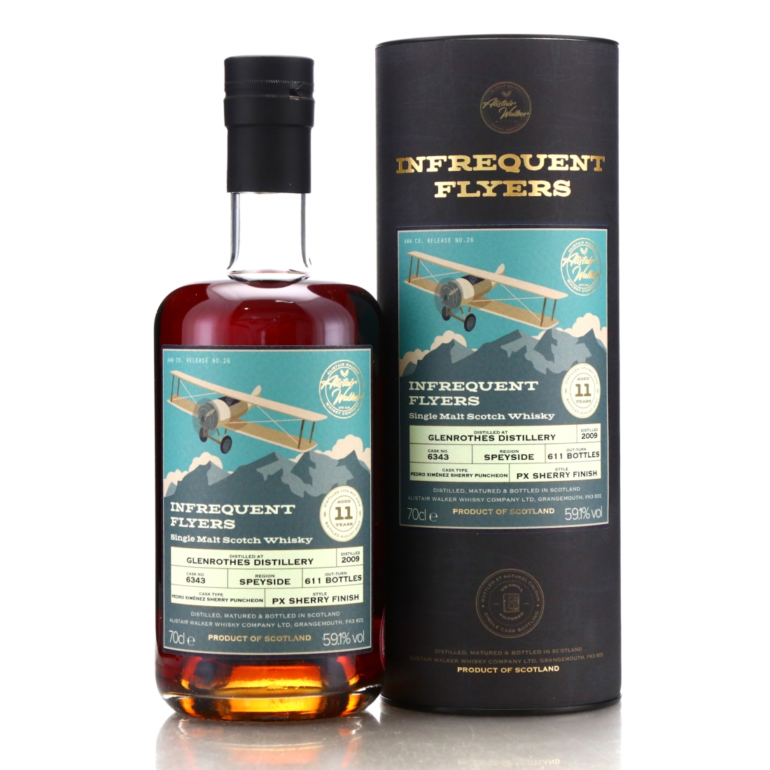 Glenrothes 2009 Infrequent Flyers 11 Year Old