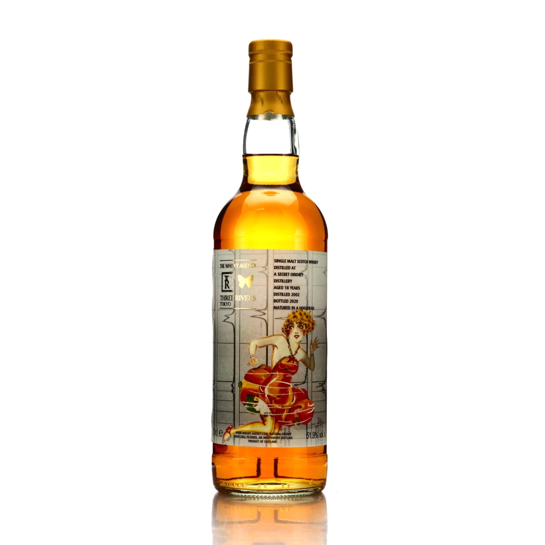Orkney Single Malt 2002 Whisky Agency 18 Year Old / Three Rivers Tokyo