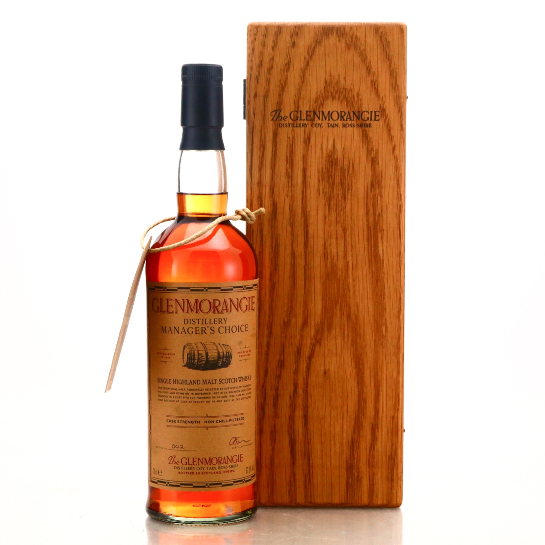 Glenmorangie 1987 Distillery Manager's Choice / Bottle No.2