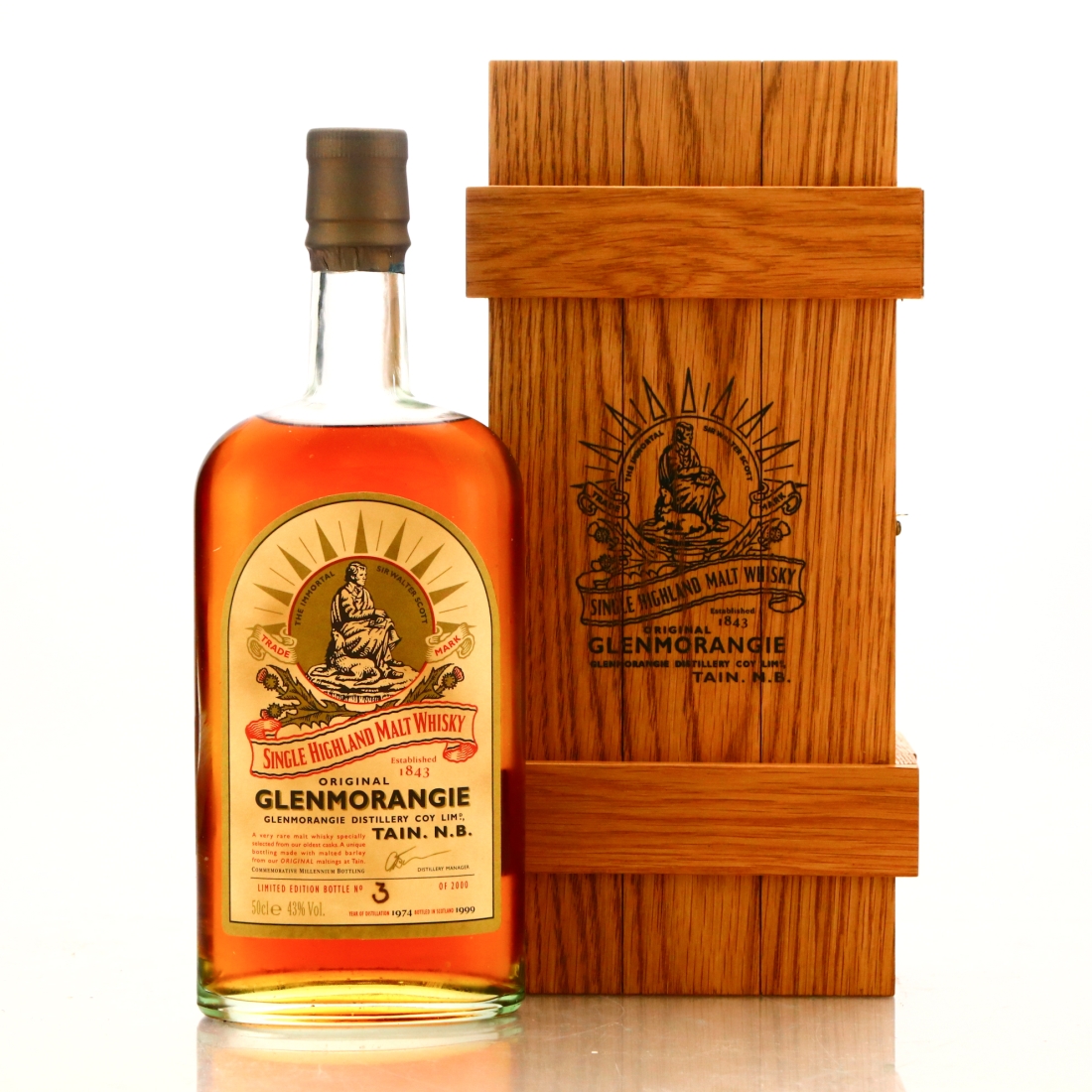 Glenmorangie 1974 Original Maltings 50cl / Bottle No.3