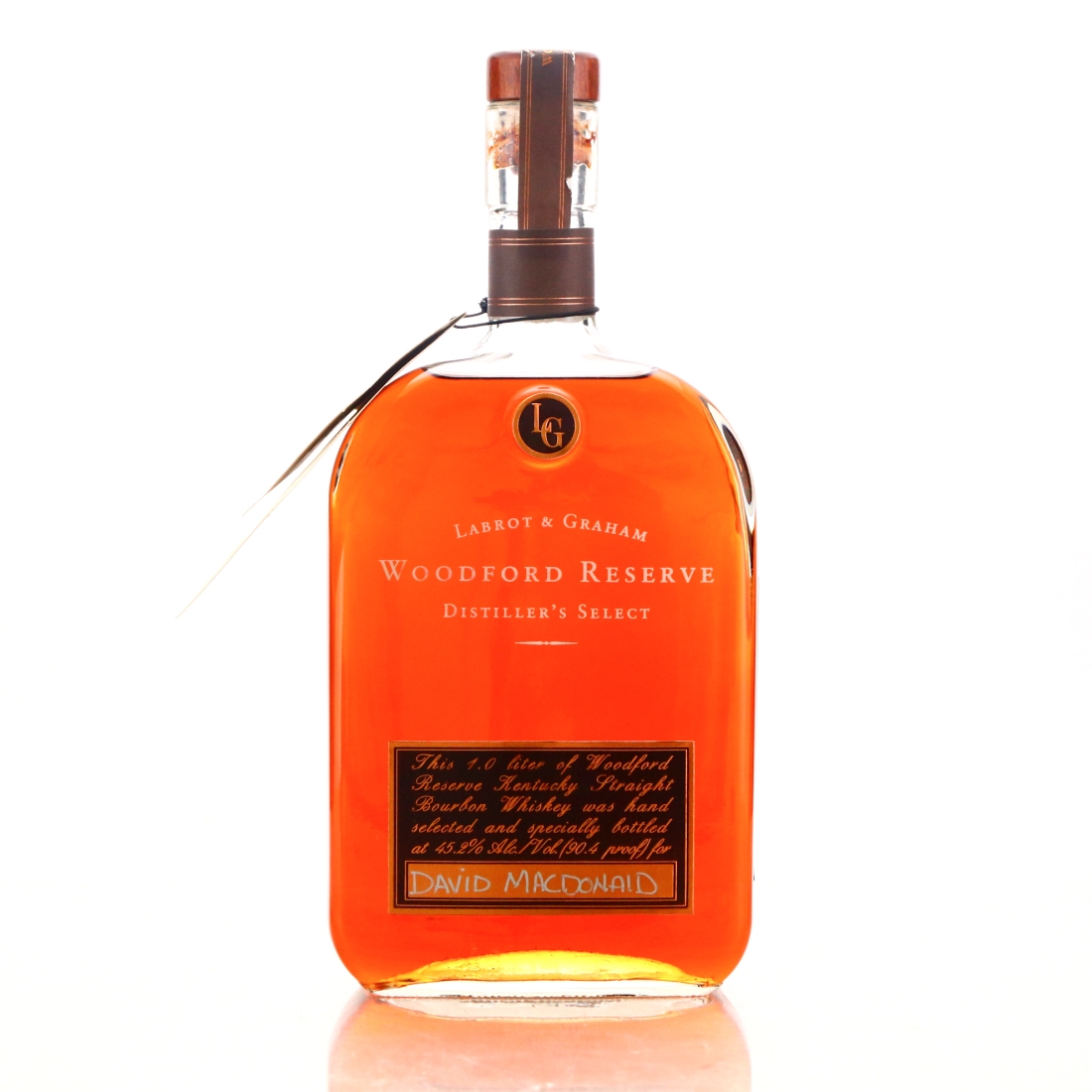 Woodford Reserve Distiller’s Select 1 Litre / Personalised Label
