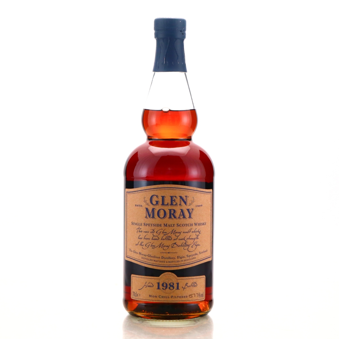 Glen Moray 1981 Single Sherry Butt #3661 / Bottle No.1 - Signed