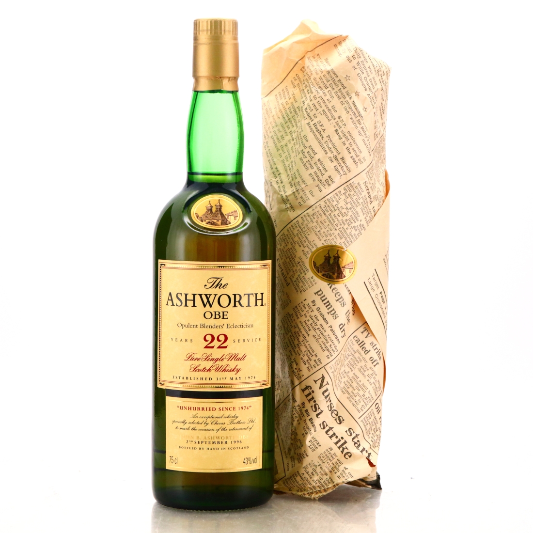 Glenlivet 1974 22 Year Old 75cl / The Ashworth Opulent Blenders Eclecticism