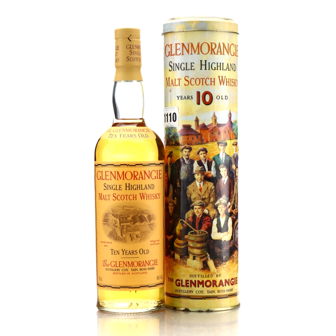 Glenmorangie 10 Year Old 2000s / Handcrafts of Scotland Tin