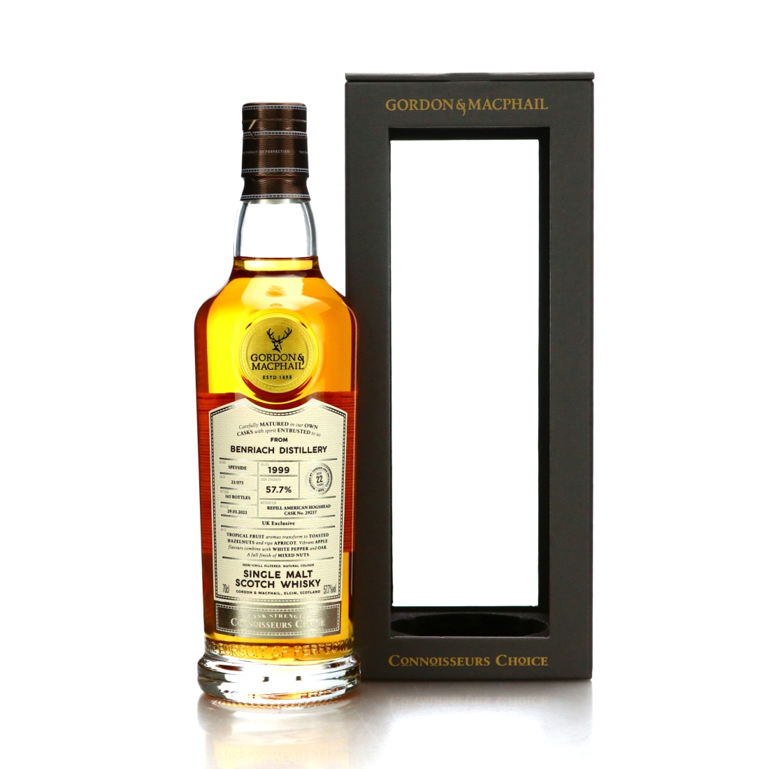 Benriach 1999 Gordon and MacPhail 22 Year Old Batch #21/075