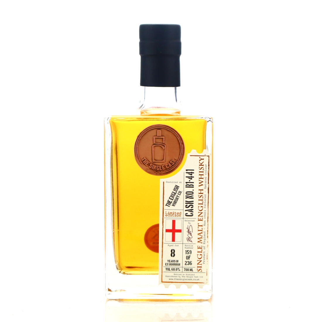 English Whisky Co 8 Year Old Single Cask