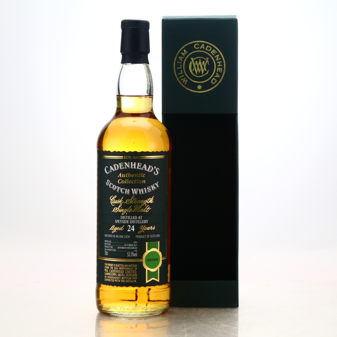 Speyside 1991 Cadenhead's 24 Year Old