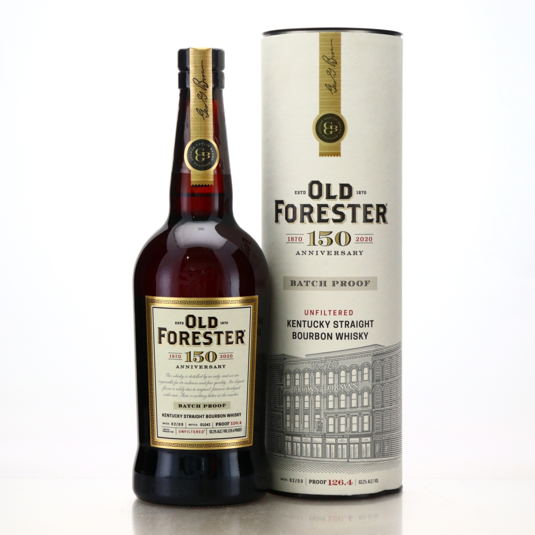 Old Forester 150th Anniversary Batch Proof 02/03