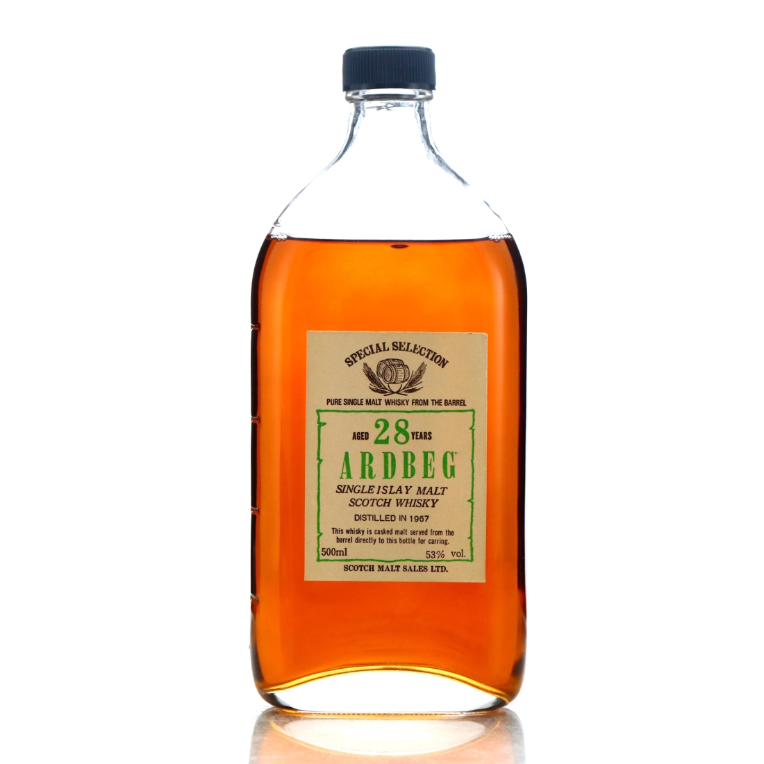 Ardbeg 1967 Scotch Malt Sales 28  Year Old 50cl