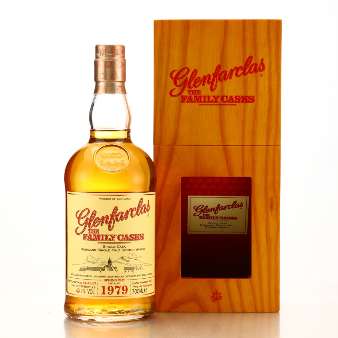 Glenfarclas 1979 Family Cask #8817 / Spring 2017