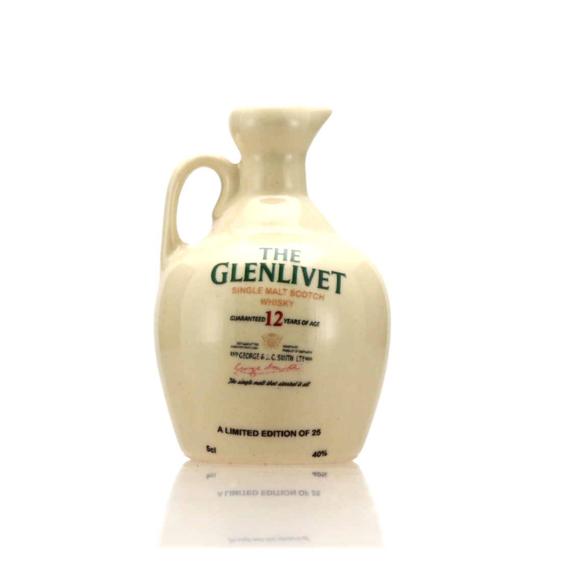 Glenlivet 12 Year Old Ceramic Miniature