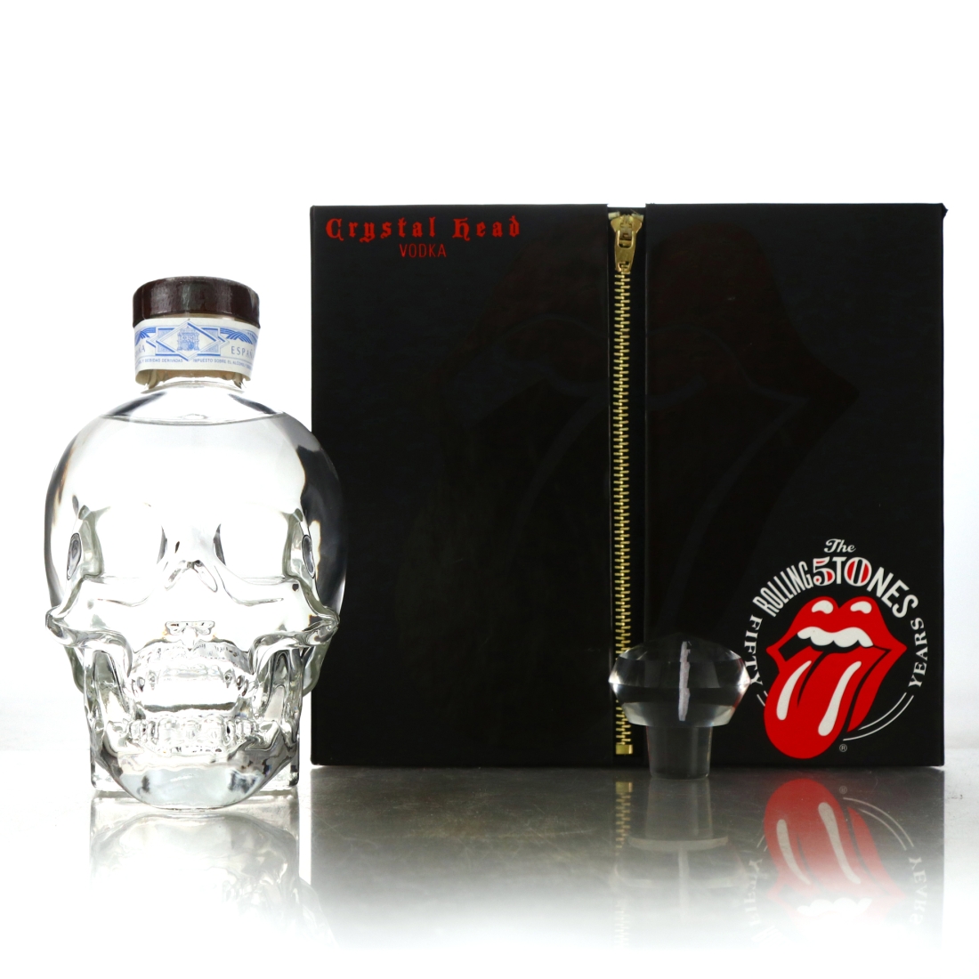 Crystal Head Vodka Rolling Stones 50th Anniversary
