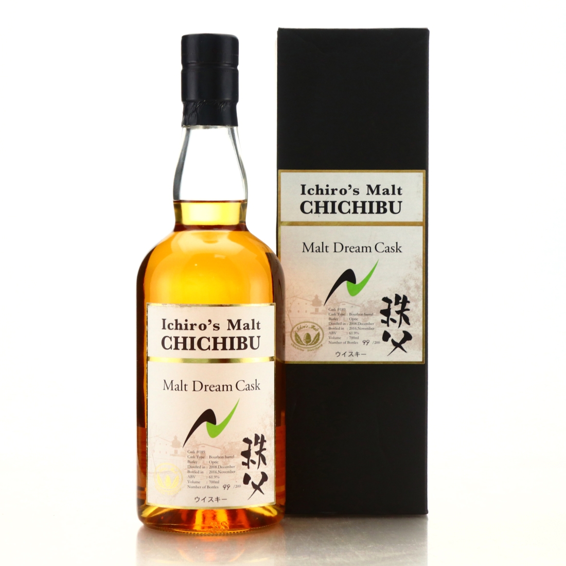 Chichibu 2008 Malt Dream Cask #189